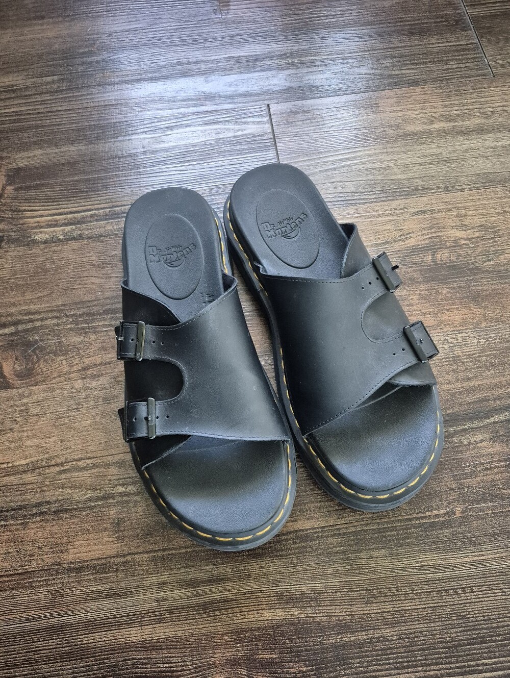 Dr. Martens Dax Mens Sandals Black Size 13